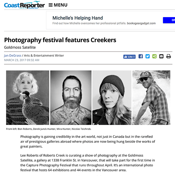 Photography festival features Creekers